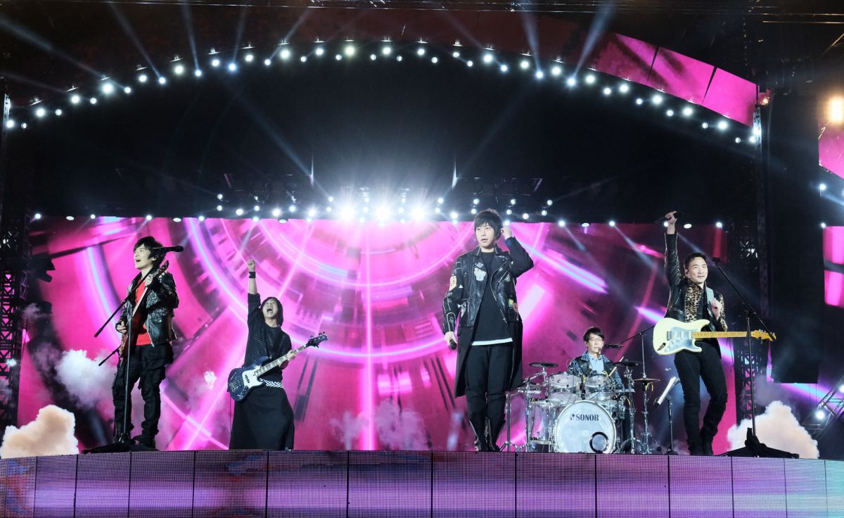 ▲五月天擔任知名外送品牌的品牌好友。（圖／相信音樂提供）