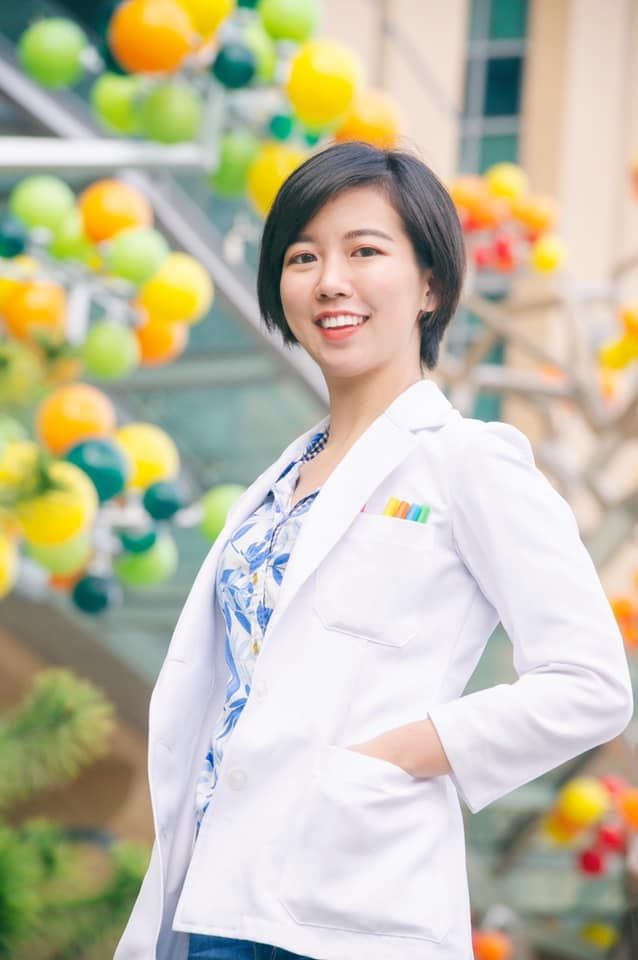 ▲吳佩芸的本職是藥師,她希望順利進入衛環委員會發揮專業。(圖/翻攝吳佩芸臉書,2022.12.24)