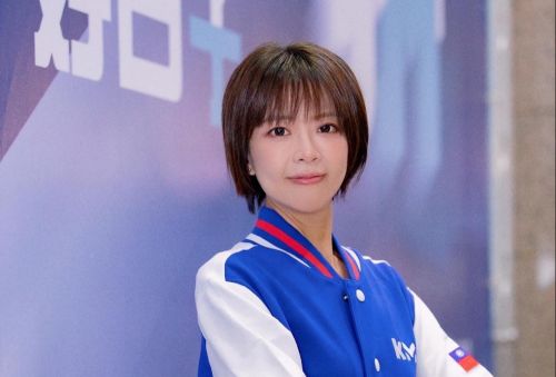 江怡臻 ▲國民黨發言人江怡臻批民進黨只會檢討別人,不會檢討自己。(圖/文傳會提供)