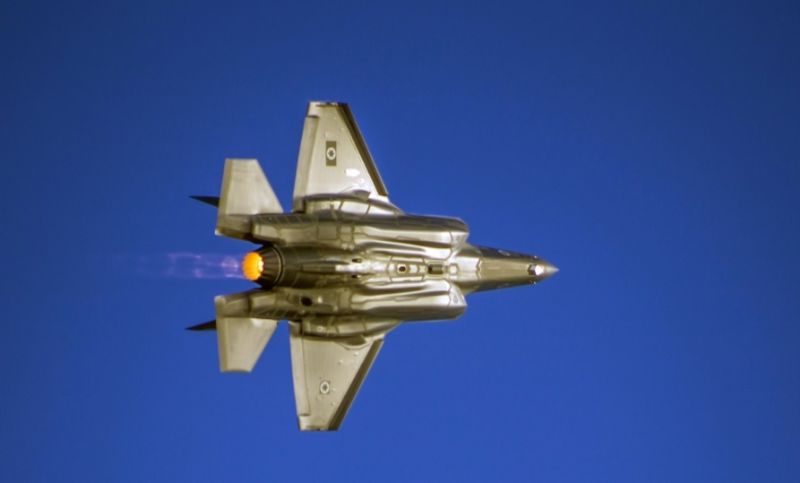 ▲以色列空軍F-35I隱形戰機，擔任對哈瑪斯、敘利亞對地攻擊任務。(圖／以色列空軍)