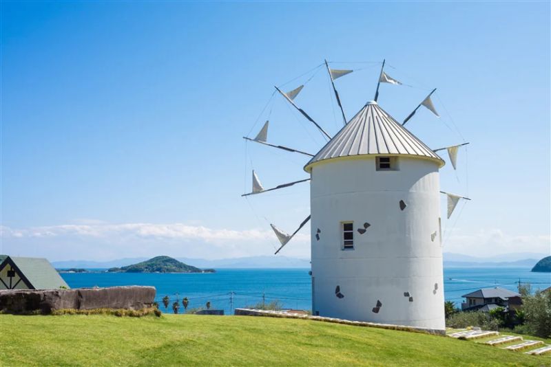 ▲雄獅特別安排瀨戶內海渡輪進行小豆島跳島之旅,圖為小豆島橄欖公園。(圖/雄獅提供)