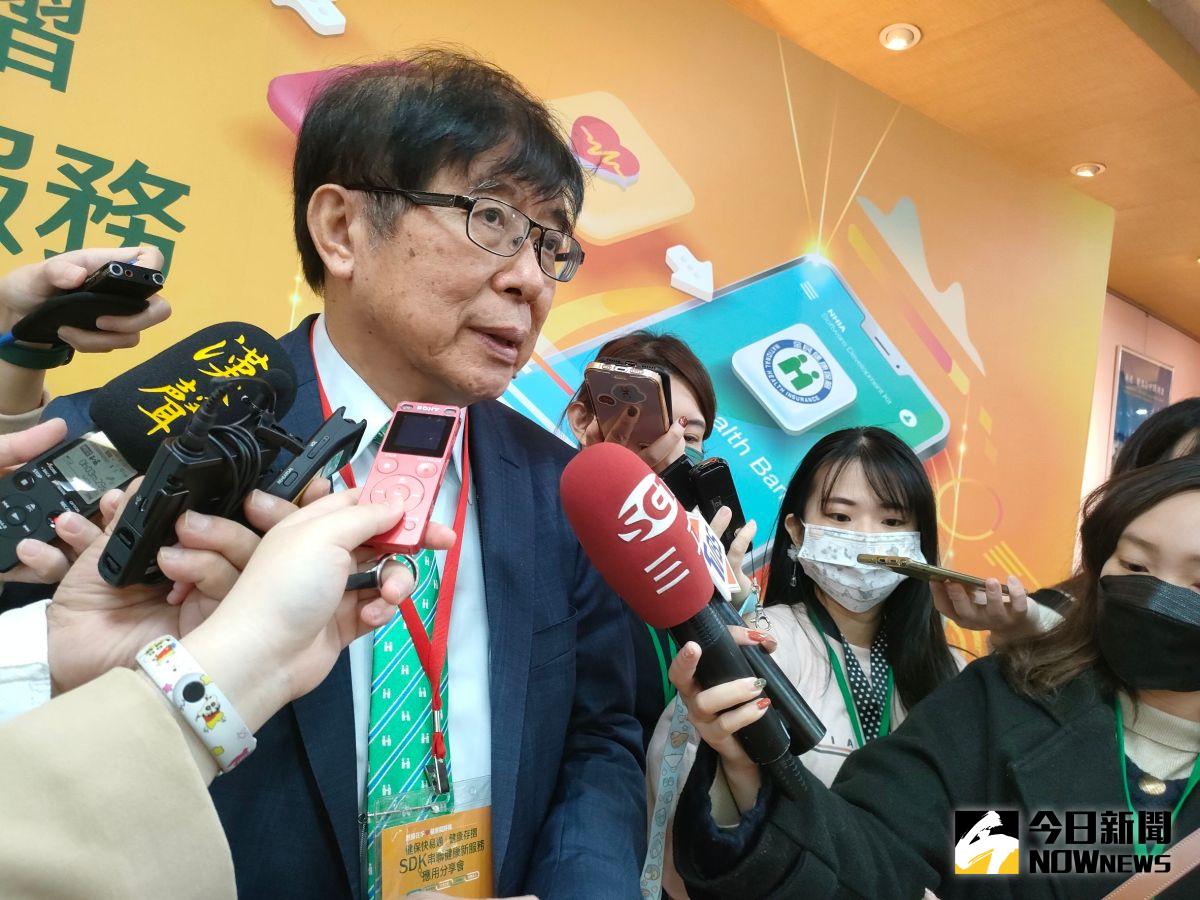 ▲今（27）日健保署長李伯璋認為，3天內就可完成系統，日後有需求，健保署也會配合政府政策進行配套。（圖／記者許若茵攝，2022.12.27）