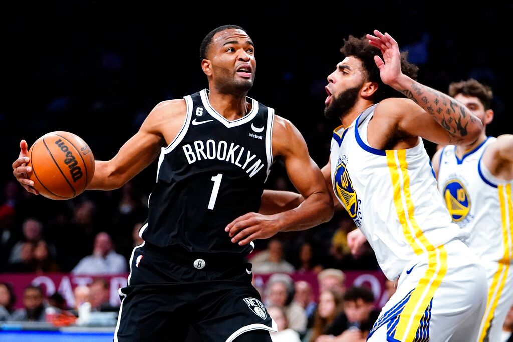 ▲籃網前鋒T.J. Warren。（圖／美聯社／達志影像）