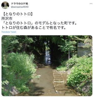 龍貓森林運動 ▲龍貓森林運動帶動日本國民信託運動風潮。(圖/翻攝自推特)