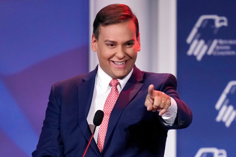 ▲美國共和黨籍聯邦眾議員當選人桑托斯受訪時坦承部分學經歷不實。（圖／美聯社／達志影像）