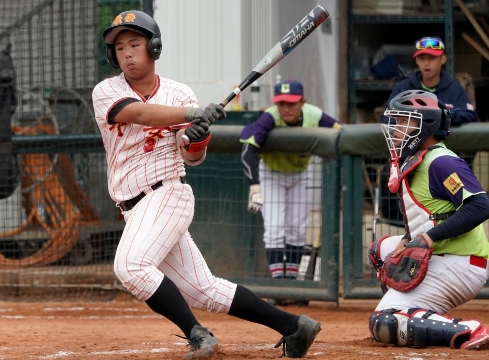 ▲長安國中第4棒吳家宇。官方提供