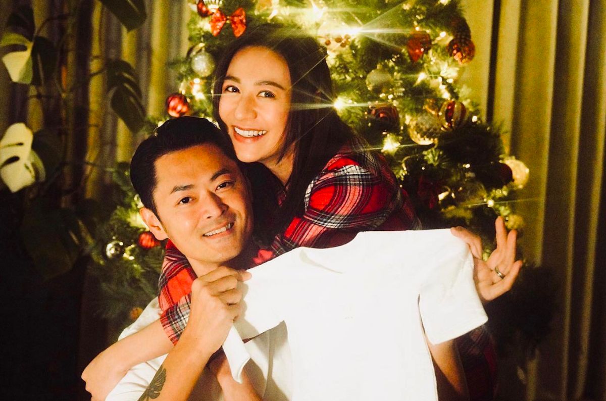 ▲江若琳（後）終於懷孕。（圖／翻攝江若琳IG）