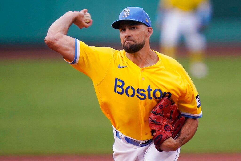 ▲前紅襪先發投手Nathan Eovaldi轉戰遊騎兵（圖／美聯社／達志影像）