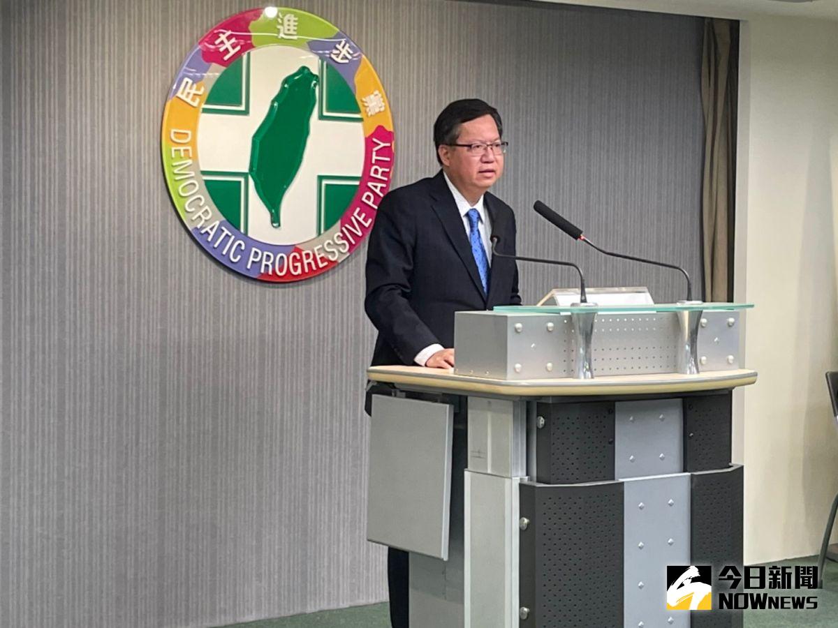 ▲鄭文燦擔任民進黨檢討小組召集人，並於今日中常會後舉行記者會，向各界針對敗選檢討做報告。（圖／記者黃宣尹攝，2022.12.28）