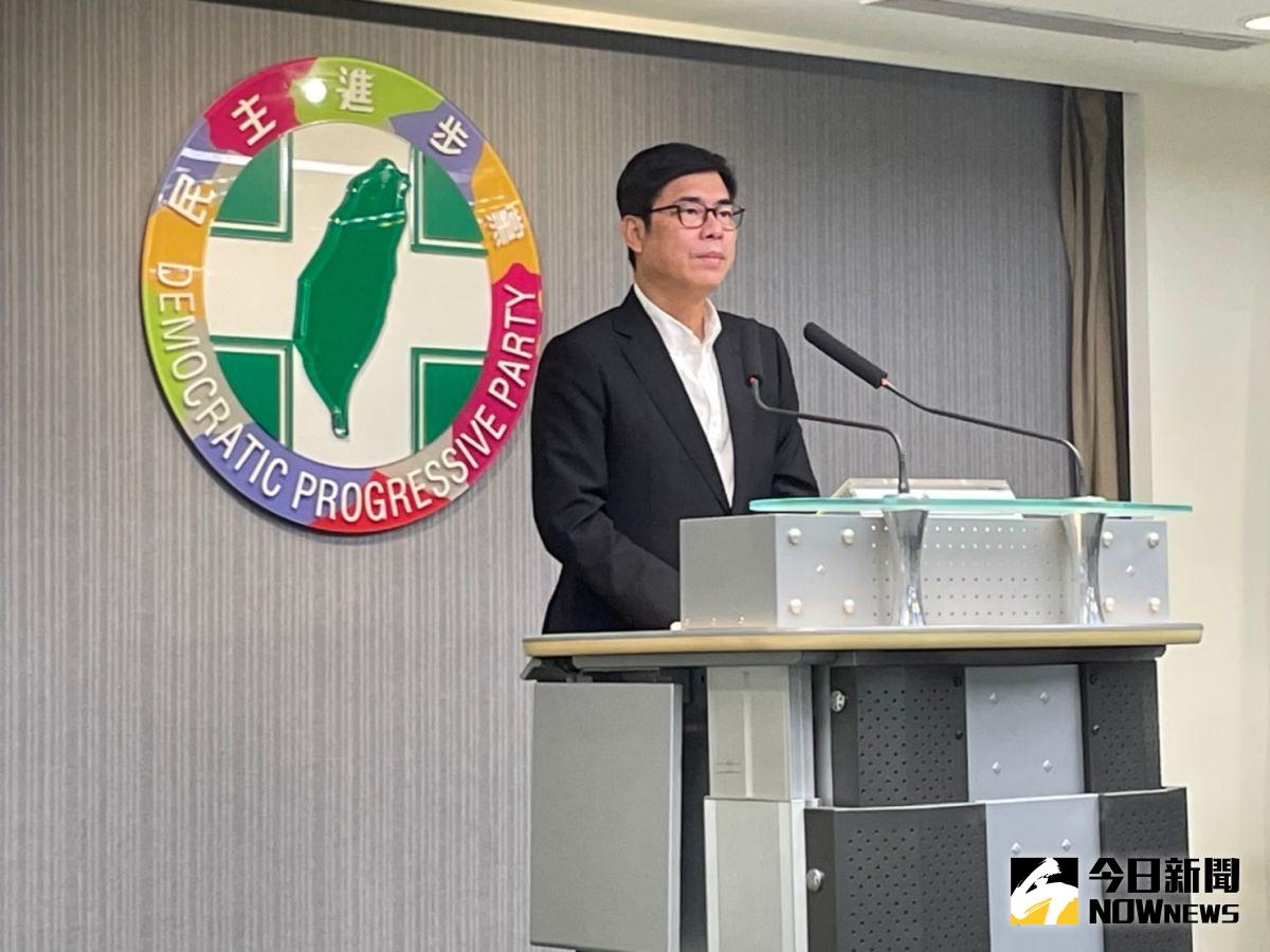 ▲陳其邁表示，賴清德是適合的總統候選人，民進黨內有高度共識。（圖／記者黃宣尹攝，2022.12.28）