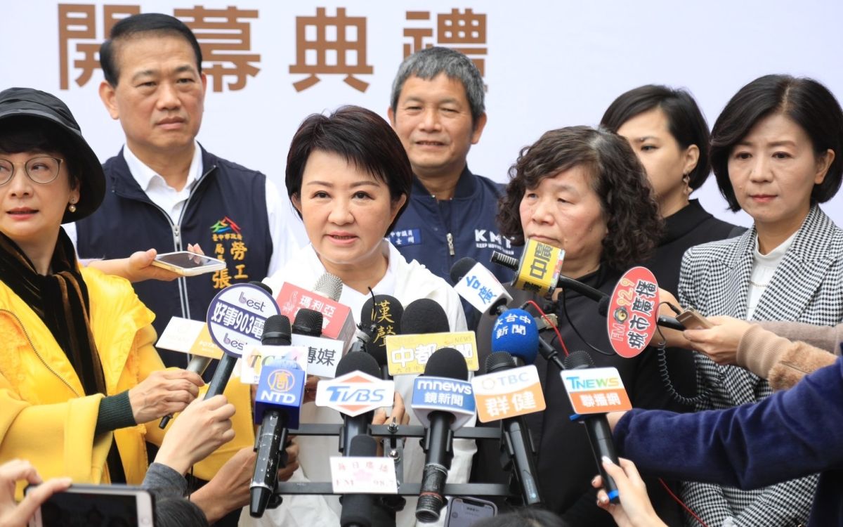 ▲台中市長盧秀燕受訪時表示，交通局已提出多項對策，希望更提高公車行車安全、保障行人安全。（圖／台中市政府提供，2022.12.29）