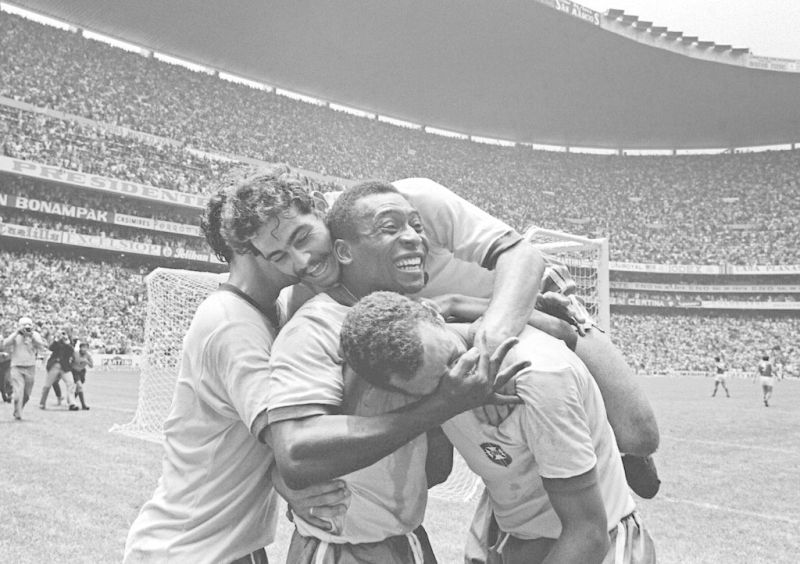 ▲巴西傳奇球星、三屆世界盃冠軍得主「球王」比利(Pele)過世。（圖／美聯社／達志影像）