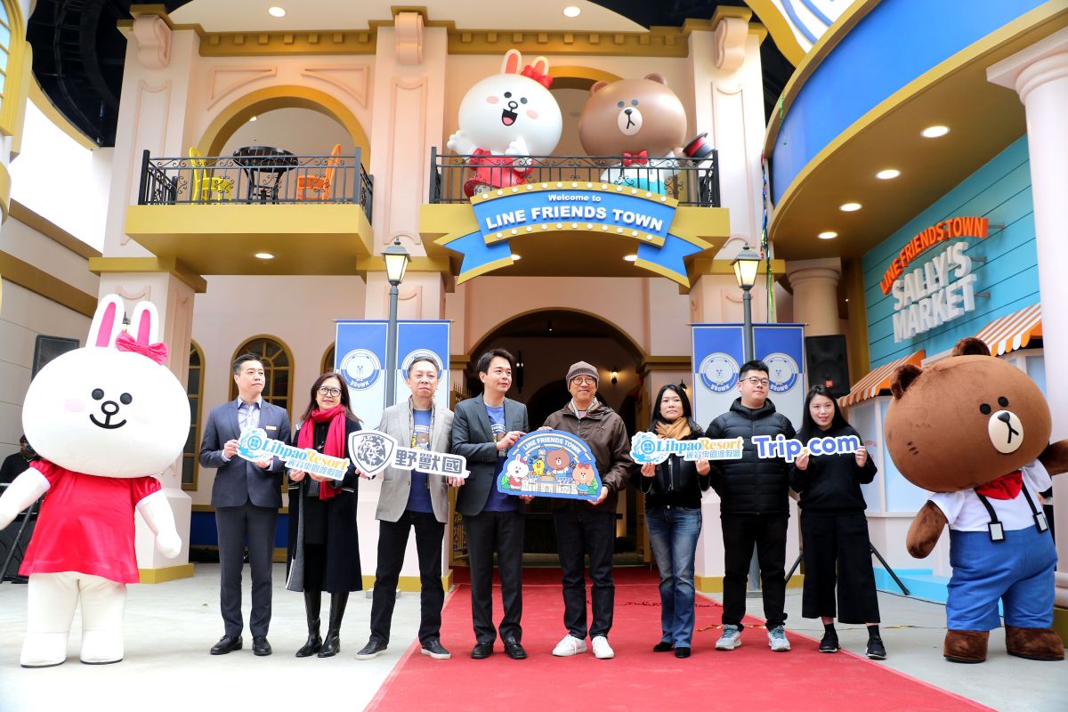 ▲超萌熊大與他的好友們帶著全球獨家限定小鎮降落台灣了！除了有經典角色現身麗寶樂園與台灣粉絲見面，12/30起開鎮迎客，連假趕緊安排衝一波！（圖／麗寶提供）