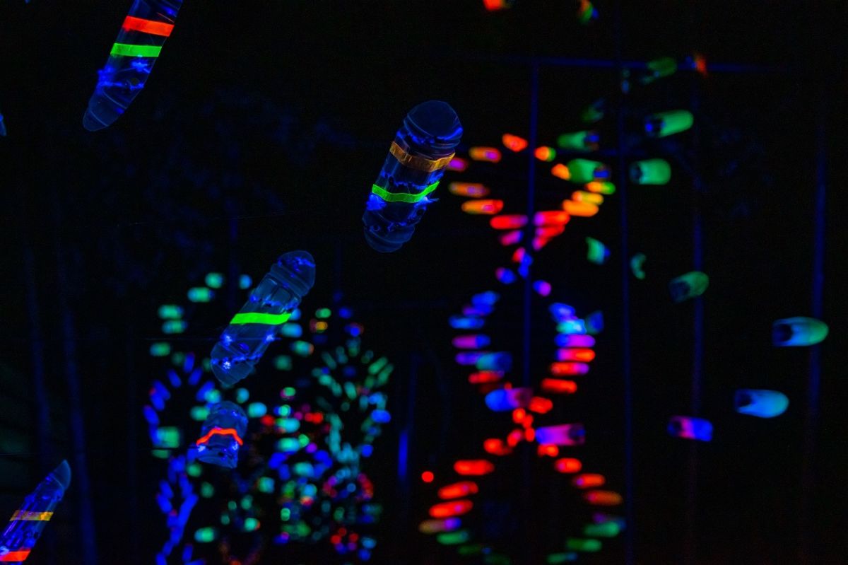 ▲龍崎光節：空山祭-艸非火作品「大風吹」（台'南市政府文化局提供）