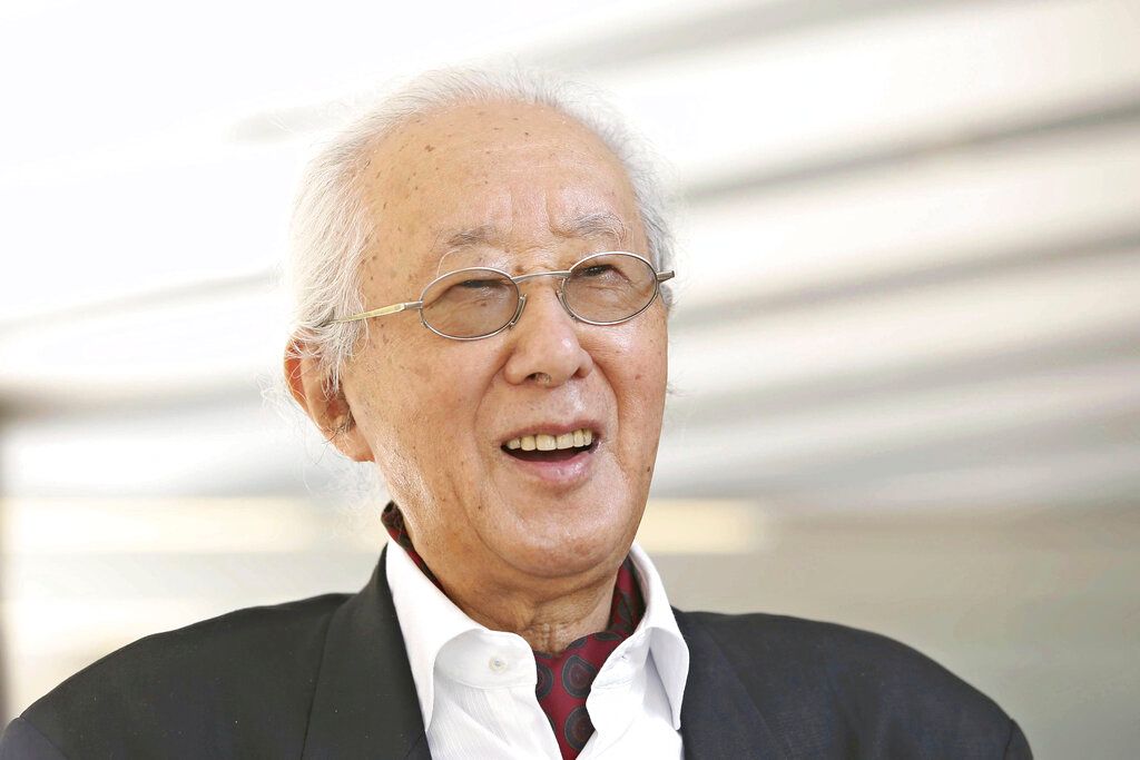 ▲曾獲普利茲克建築獎的日本建築師磯崎新（Arata Isozaki）在沖繩辭世，享壽91歲。（圖／美聯社／達志影像）