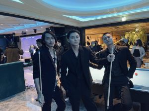 ▲田士廣(左起)、王子邱勝翊、王鼎文,在《山中森林》片中演出黑道弟兄。(圖/喜鵲娛樂提供) ▲田士廣(左起)、王子邱勝翊、王鼎文,在《山中森林》片中演出黑道弟兄。(圖/喜鵲娛樂提供)