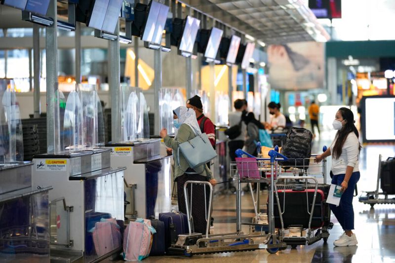▲馬來西亞宣布新的入境管制措施。圖為吉隆坡國際機場。（圖／美聯社／達志影像）