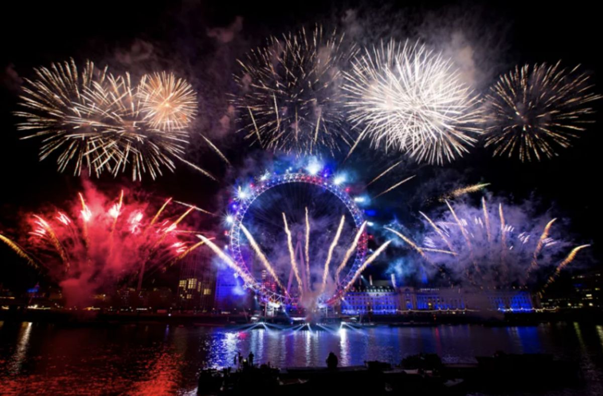▲迎接2023年到來，全球各地將有一系列跨年煙火表演。（圖／翻攝自London.com）