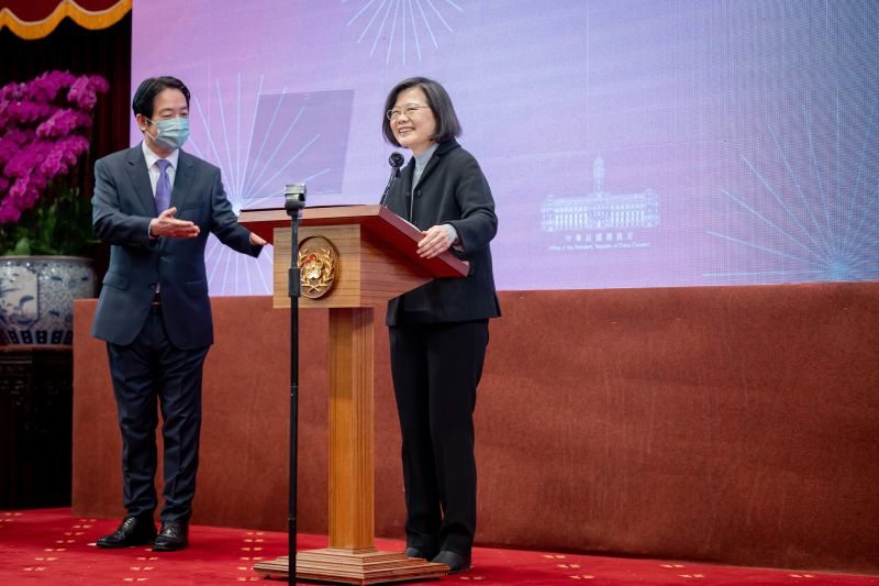 ▲進入「後蔡英文時代」,賴清德被視為代表民進黨投入2024年總統大選的有力人選。(圖/總統府提供)