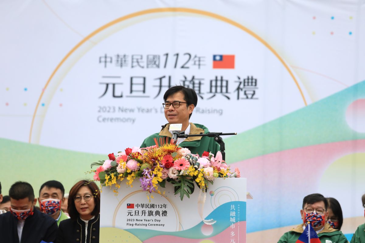 ▲陳其邁認為，在行政院改組的部分，要在整體佈局的一個考量下，也能夠以政局穩定為作最重要的一個基礎。（圖／高雄市政府提供）