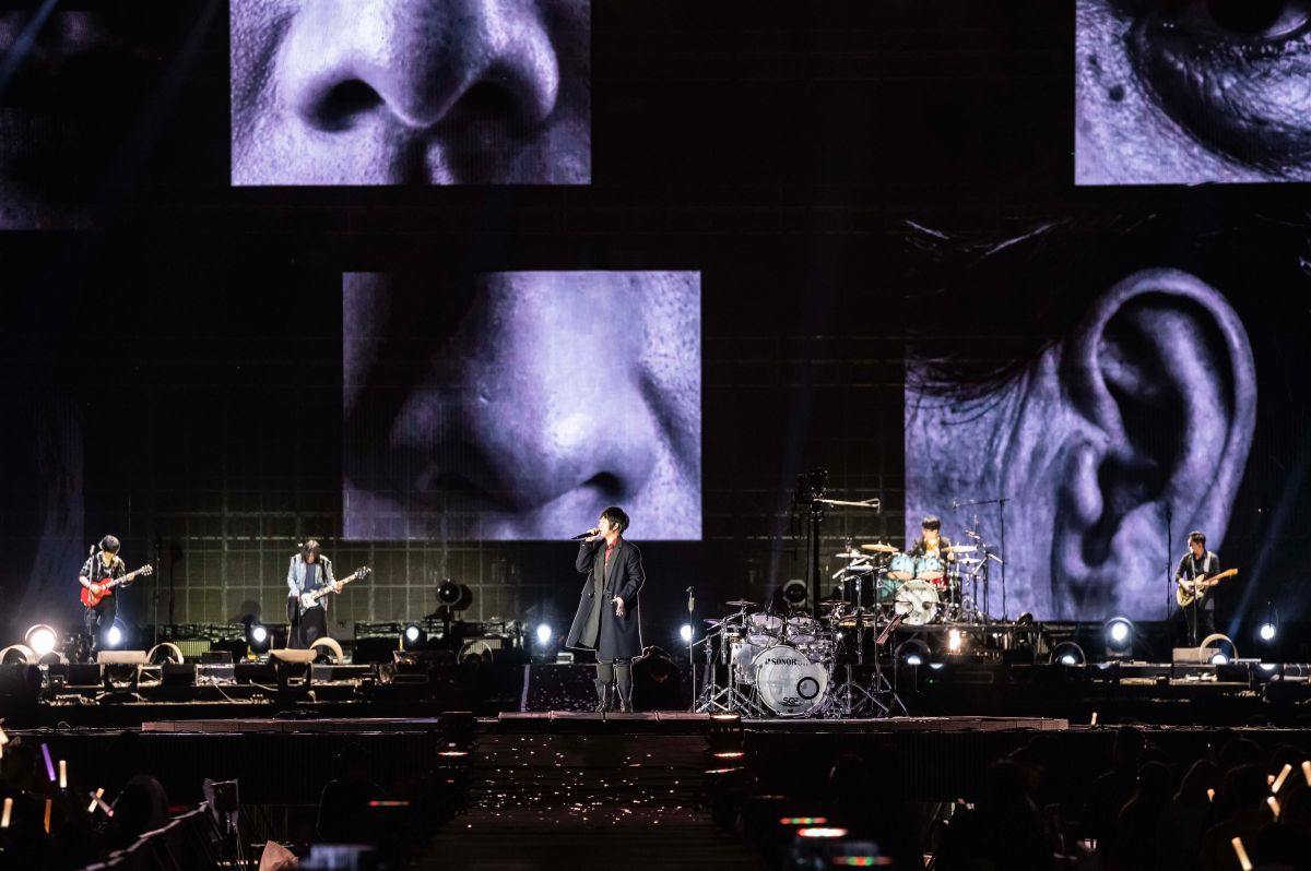 ▲五月天怪獸在演唱會上嗆歌迷。（圖／相信音樂提供）