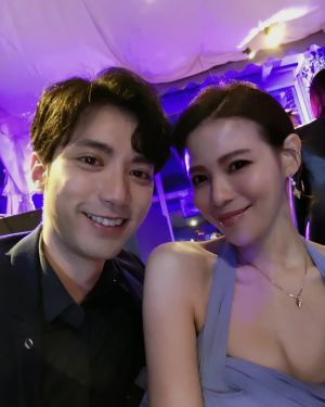 ▲蘿莉塔和男友戴偉智(左)低調交往4年,終於修成正果。(圖/翻攝自戴偉智FB) ▲蘿莉塔和男友戴偉智(左)低調交往4年,終於修成正果。(圖/翻攝自戴偉智FB)
