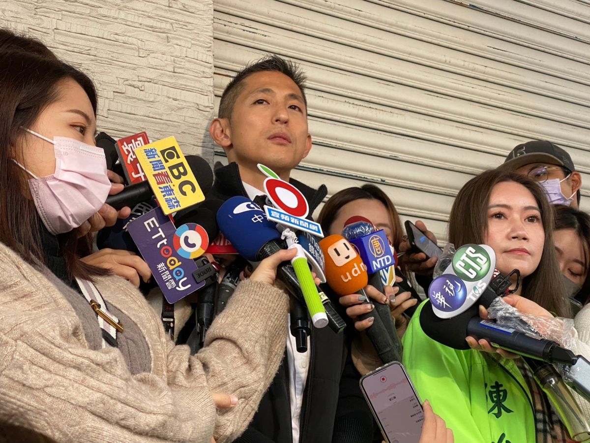 ▲ 選前倒數，吳怡農預告賴清德與陳其邁都將助選加持。（圖／記者陳威叡攝，2023.01.02）