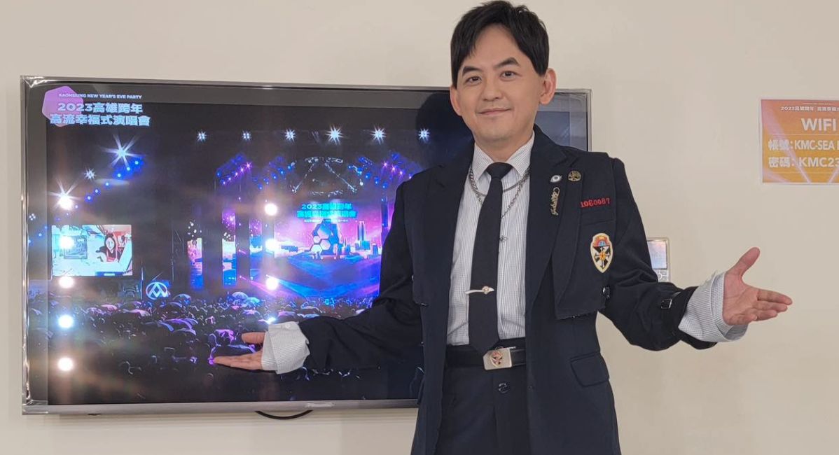 ▲黃子佼新年首個工作就嚴重出包，讓他當下忍不住爆粗口。（圖／翻攝自黃子佼臉書）