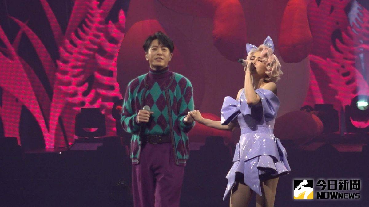 ▲韋禮安擔任蔡依林演唱會嘉賓，兩人合作火花引起熱烈討論。（圖／記者嚴俊強攝）