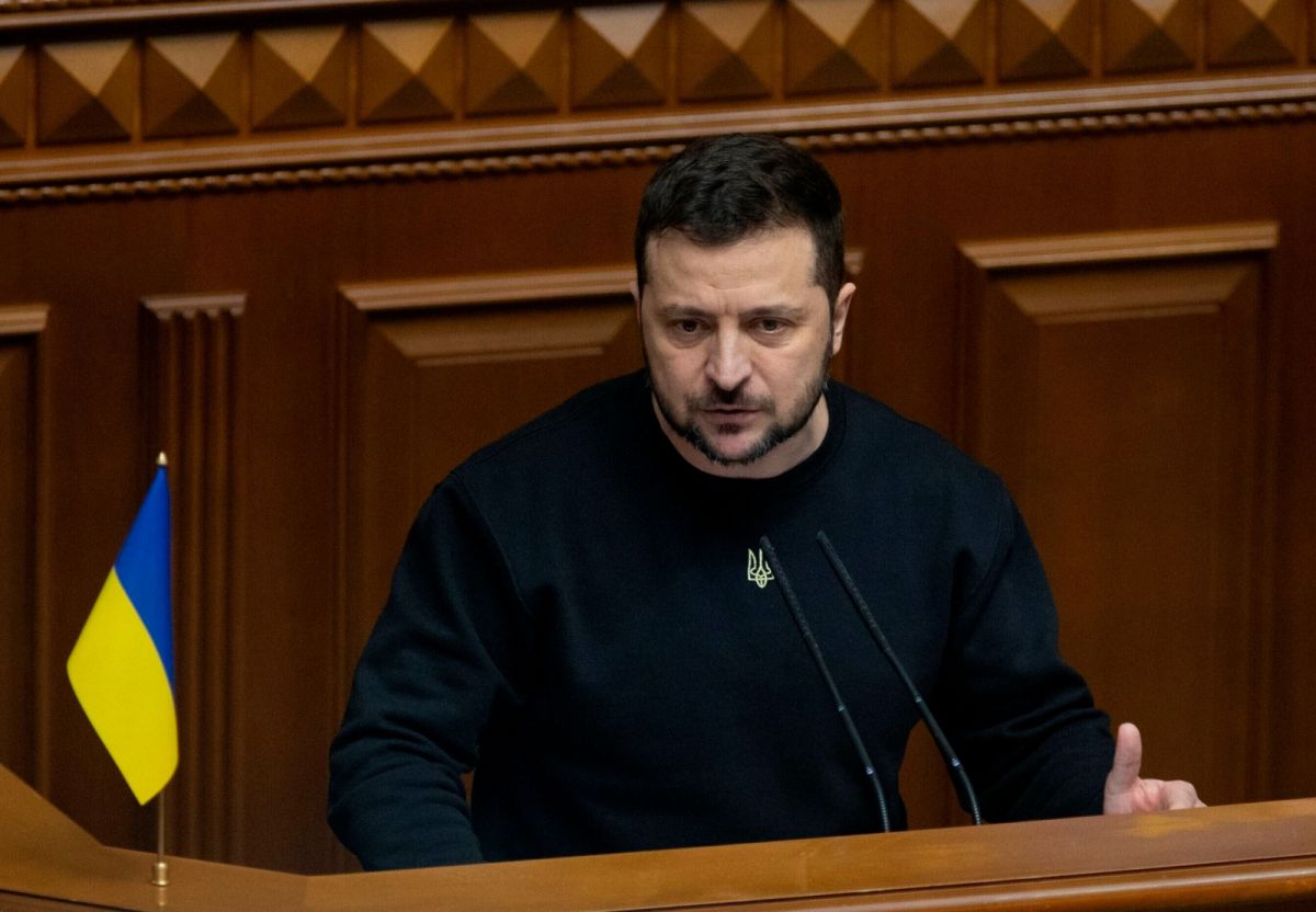 ▲烏克蘭總統澤倫斯基（Volodymyr Zelenskyy）聲稱，俄羅斯正計劃使用伊朗無人機發動一場持久作戰，以「耗盡」烏克蘭軍力。資料照。（圖／美聯社／達志影像）