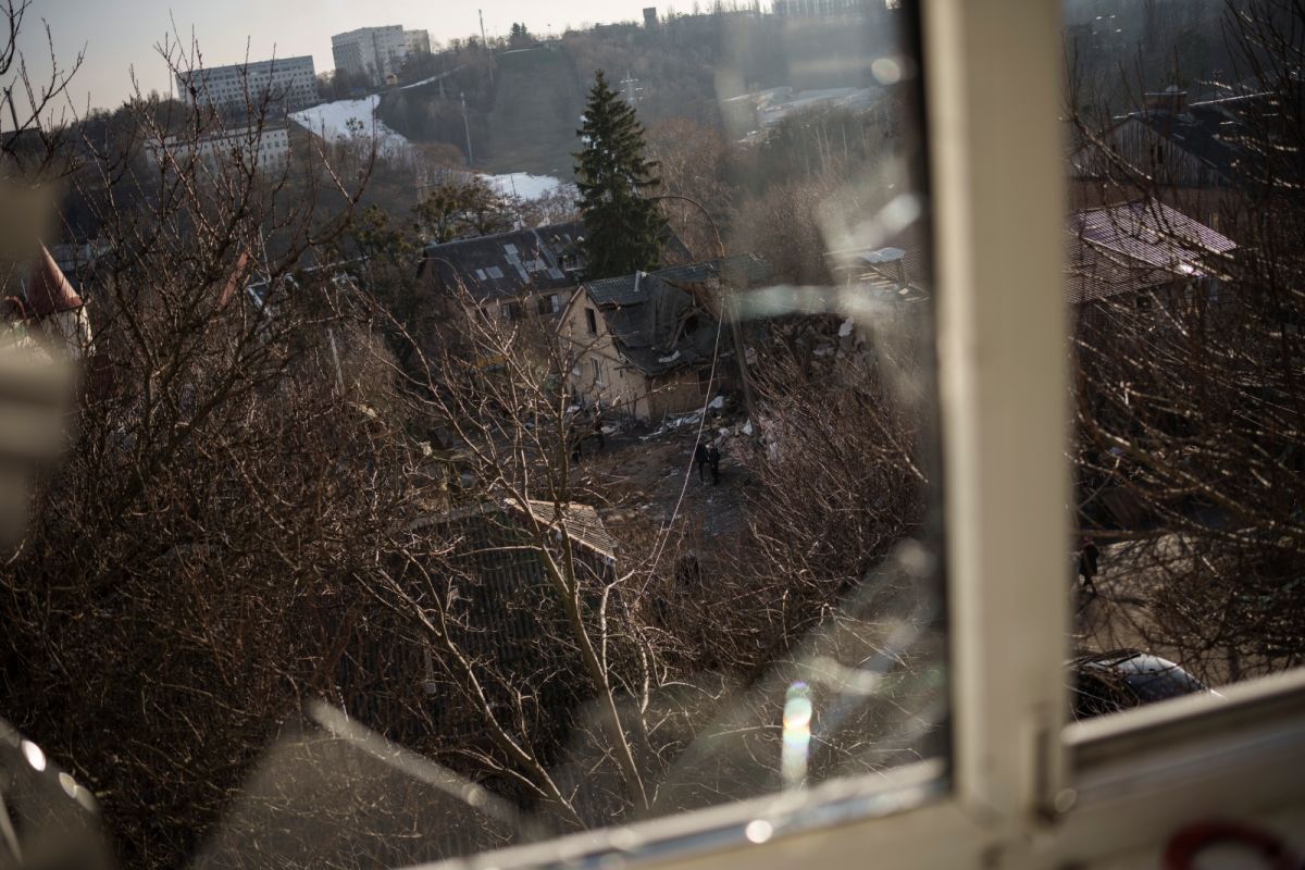 ▲俄烏兩軍在新年期間仍彼此轟炸。（圖／美聯社／達志影像）