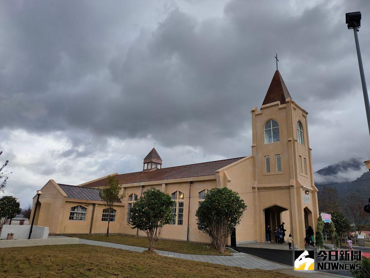 ▲國內最高海拔教堂「梨山耶穌堂」(圖／柳榮俊攝2023.1.3)