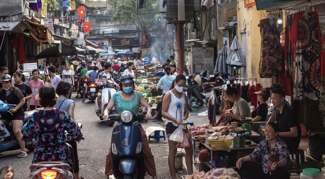 ▲越南爆發電力供應短缺，部分地區限電。圖為越南街景示意圖。（圖／翻攝自Vietnam Plus）