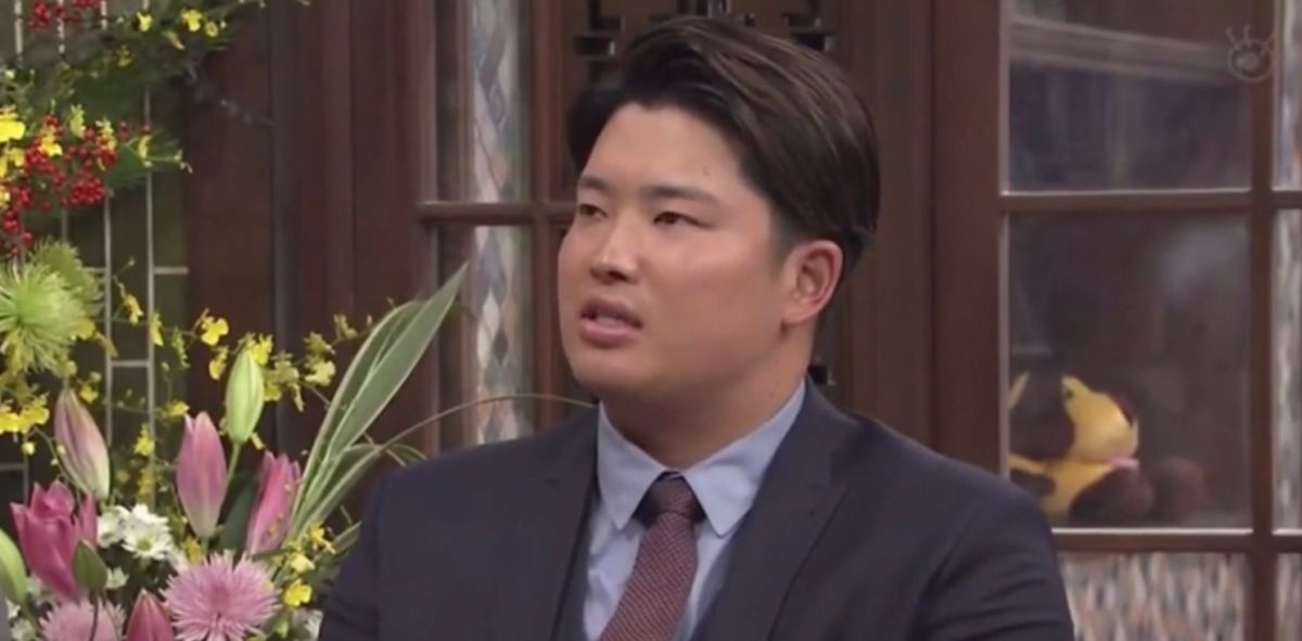 ▲日職超級球星村上宗隆登上日本新春特別節目(圖片翻攝推特)