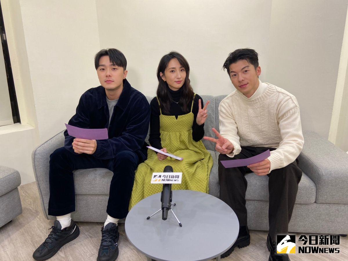 ▲《想見你》電影版由原班人馬施柏宇（左起）、柯佳嬿、許光漢演出。（圖／記者黃雅琪攝）