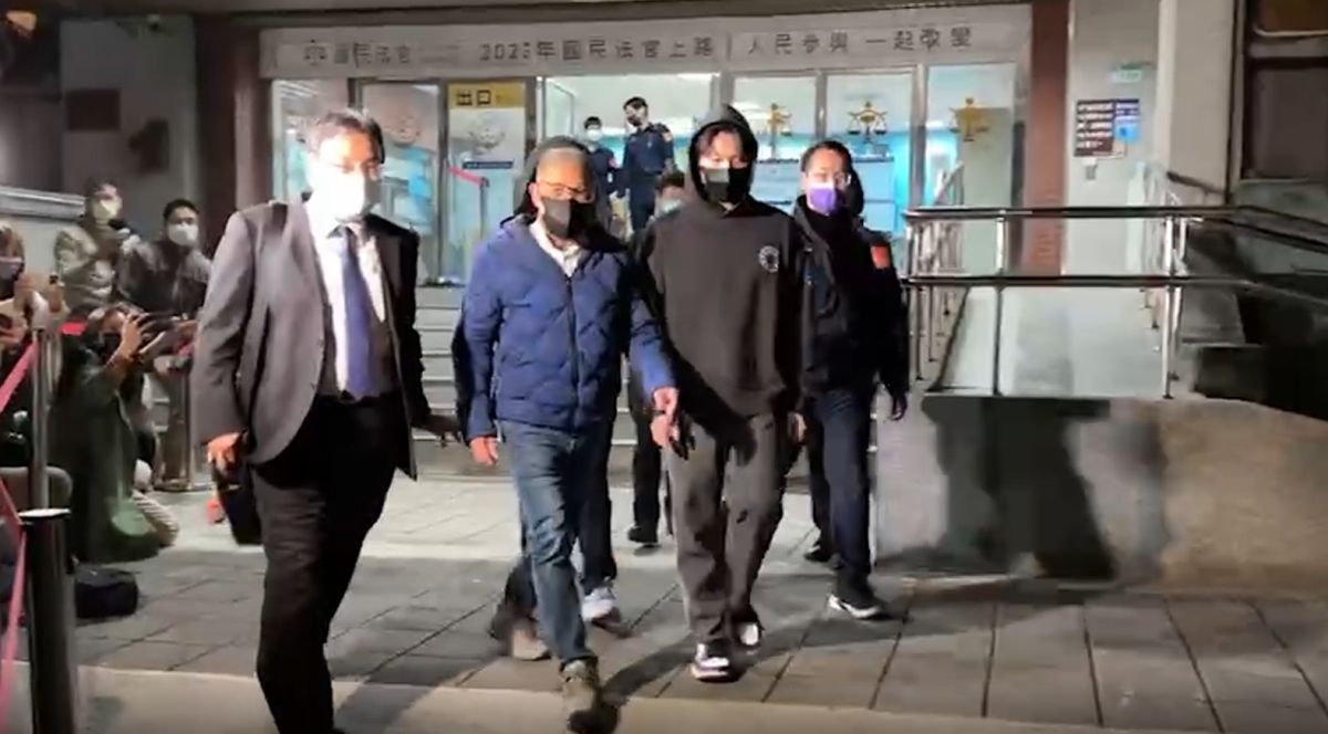 ▲國民黨中常委「蕭景田」涉入北市議員林杏兒買票案，遭檢方聲押，但法官裁定800萬交保。（圖／翻攝畫面）