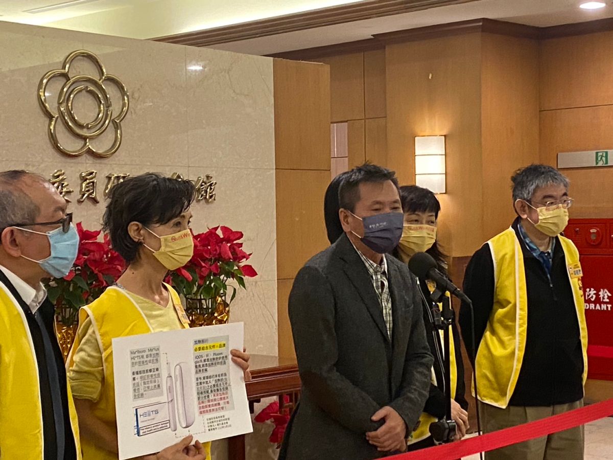 ▲針對菸害防制法修正草案大轉彎，退回政院版本有條件開放加熱菸，林為洲今受訪質疑是受到美方壓力，不排除送監察院與檢調調查。（圖／記者翁子竣攝，2023.01.04）