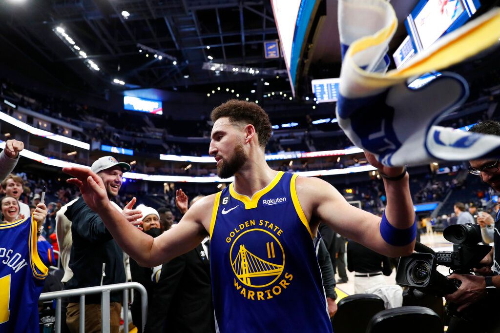 ▲金州勇士射手Klay Thompson。（圖／美聯社／達志影像）
