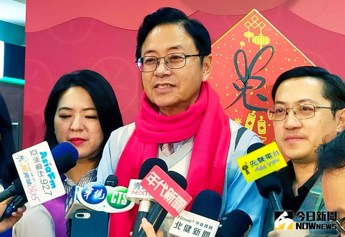 ▲張善政表示，中央將超徵的稅金分配給地方是「德政」，對於市府後續推動多項福利政策非常有幫助，允諾會把每一塊錢都用在刀口上。（圖／記者李春台攝，2023.01.06）