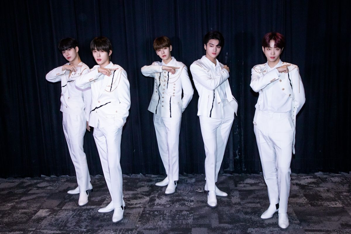 ▲DRIPPIN首度訪台開唱。（圖／Come On JKSSP）