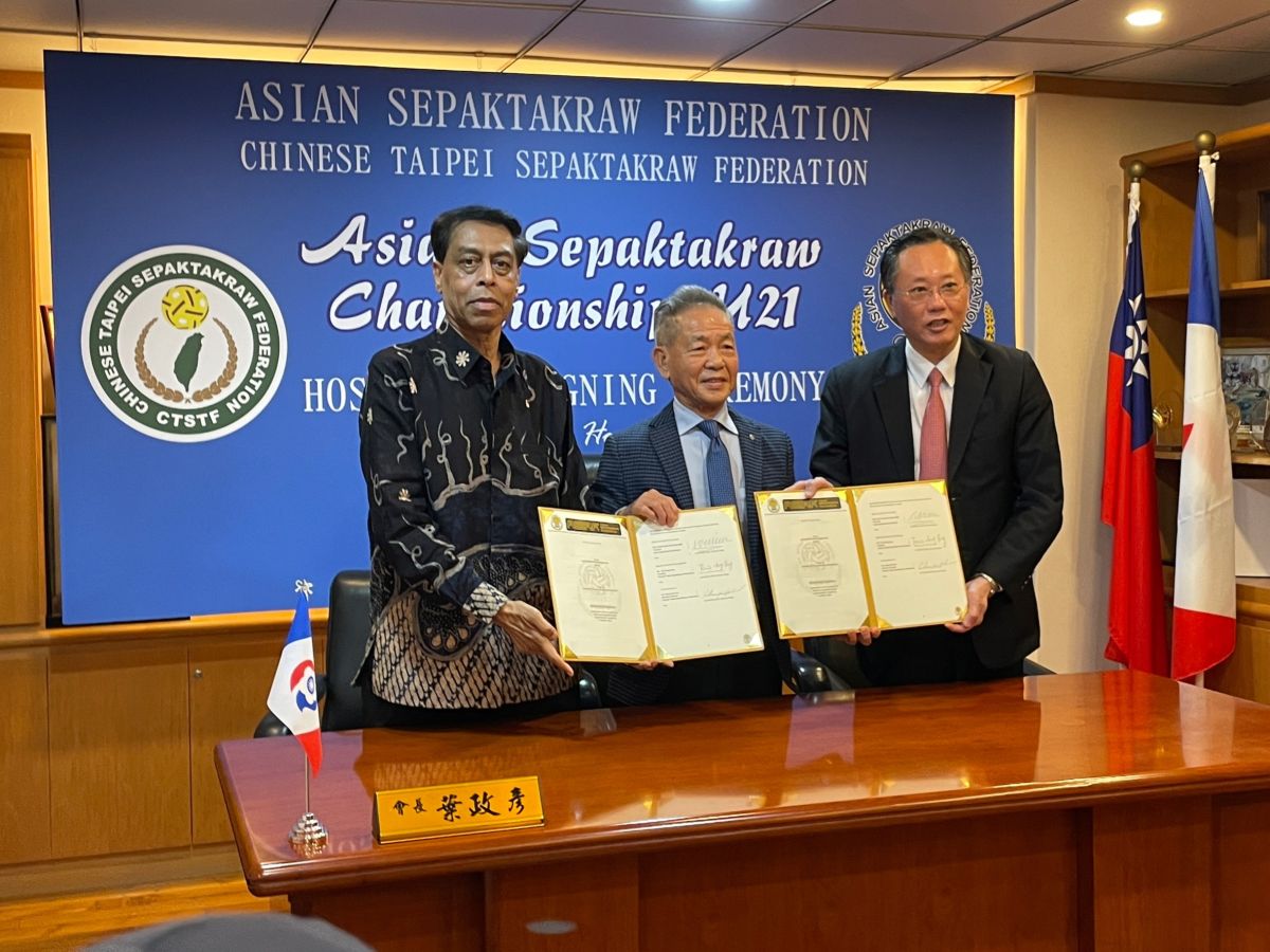 ▲ 亞青U21藤球賽在台登場。官方提供