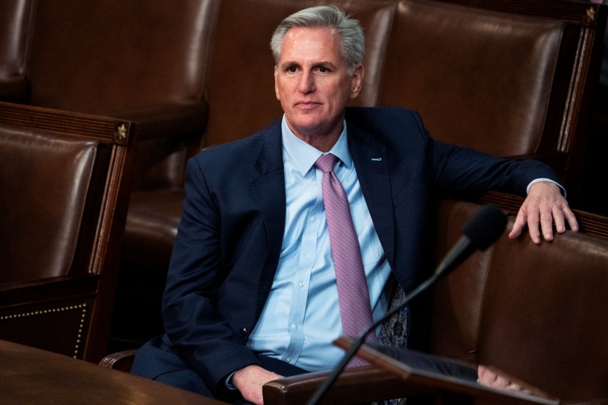 ▲美國聯邦眾議院新任議長麥卡錫表示，自己將於2月1日會晤美國總統拜登，商討避免美國債務違約。（圖／美聯社／達志影像）