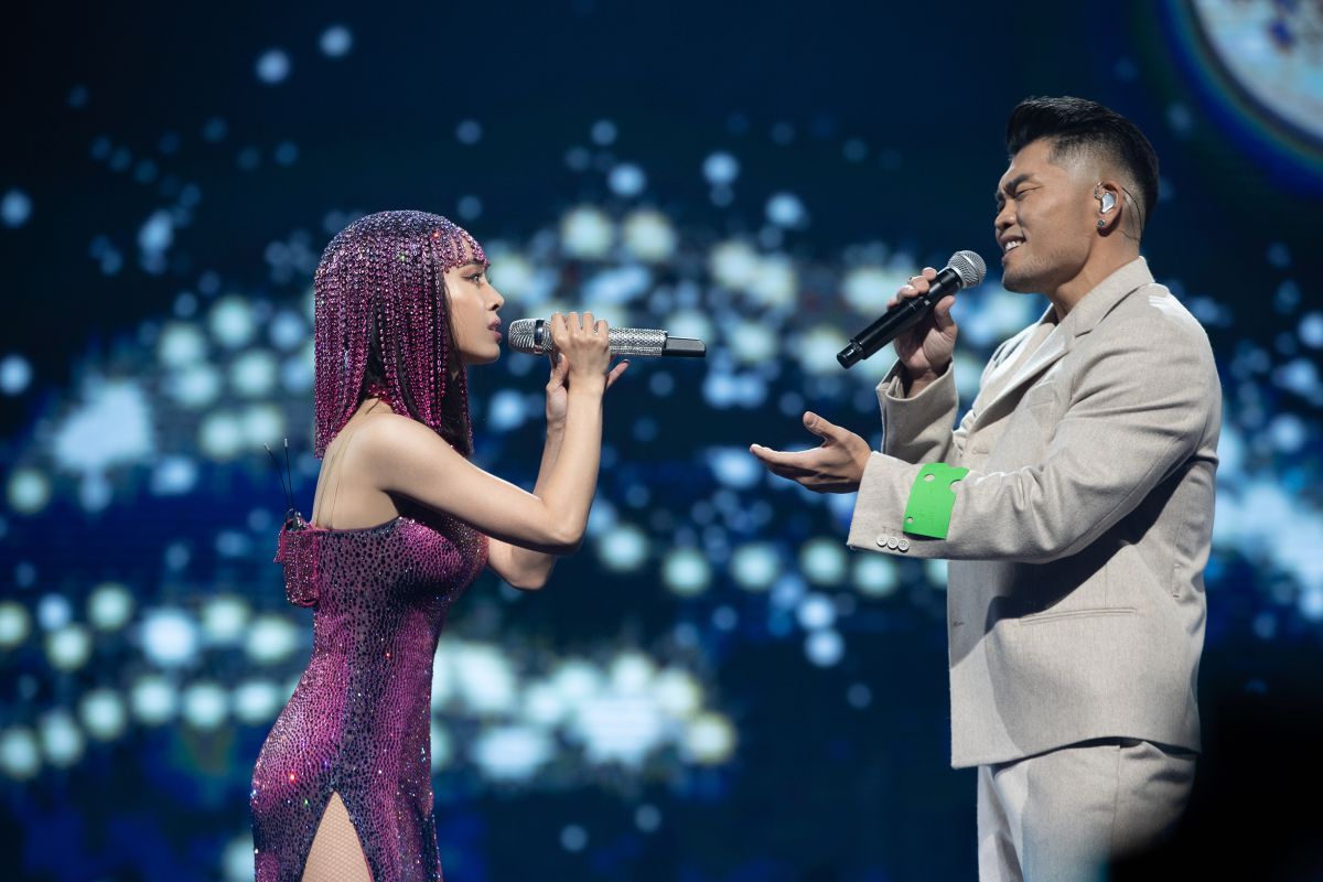 ▲蔡依林演唱會上合體歌王李玖哲。（圖／凌時差提供）