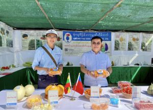 我國緬甸代表赴「仰光農業展」　行銷台商蔬果
