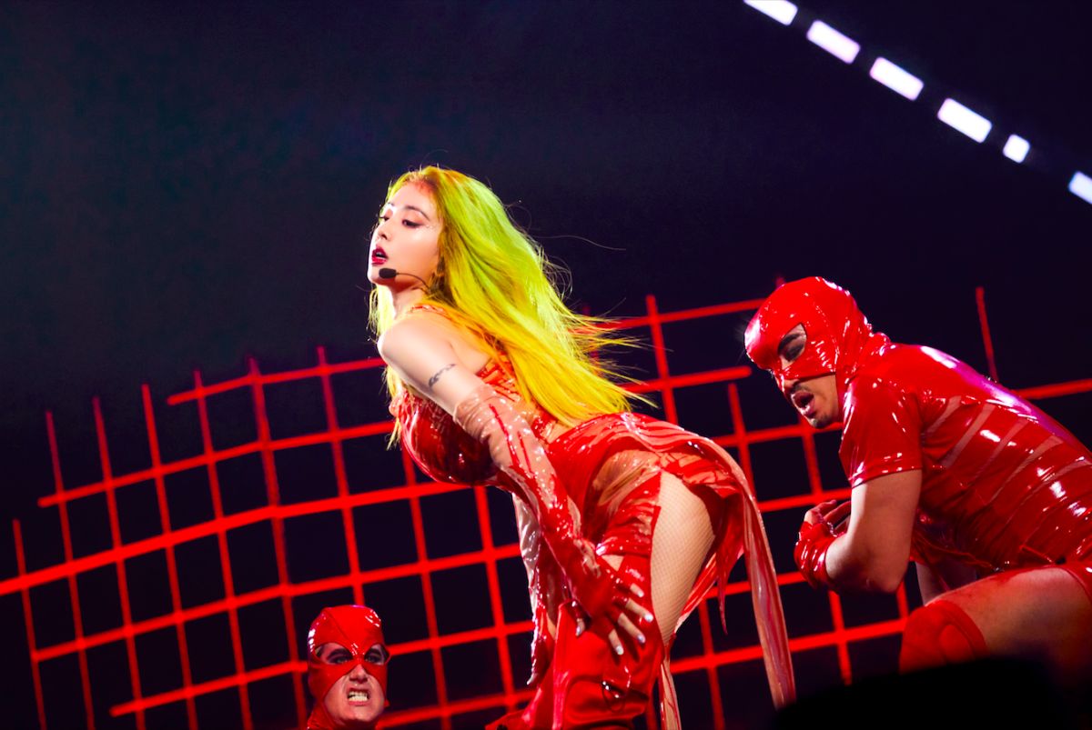 ▲蔡依林性感撩粉，放話讓歌迷舒服一下。（圖／凌時差提供）