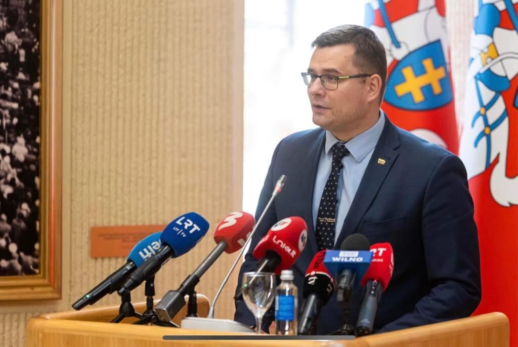 ▲立陶宛國會國安及國防委員會主席卡斯楚那斯。（圖／翻攝自laurynas.kasciunas臉書）