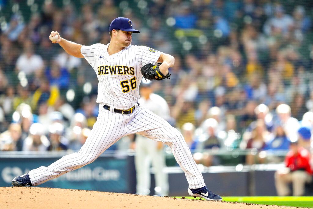 ▲釀酒人投手Justin Topa被交易到水手（圖／美聯社／達志影像）