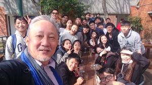 張曉雄的戶外教學現場。(圖/移民署提供) ▲張曉雄的戶外教學現場。(圖/移民署提供)