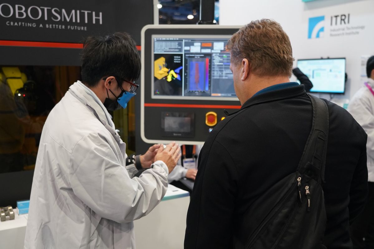 ▲工研院參加CES 2023展出AI人工智慧、ICT資通訊、機器人等九項創新技術，四天展期內吸引破萬人次參觀。（圖／工研院提供）