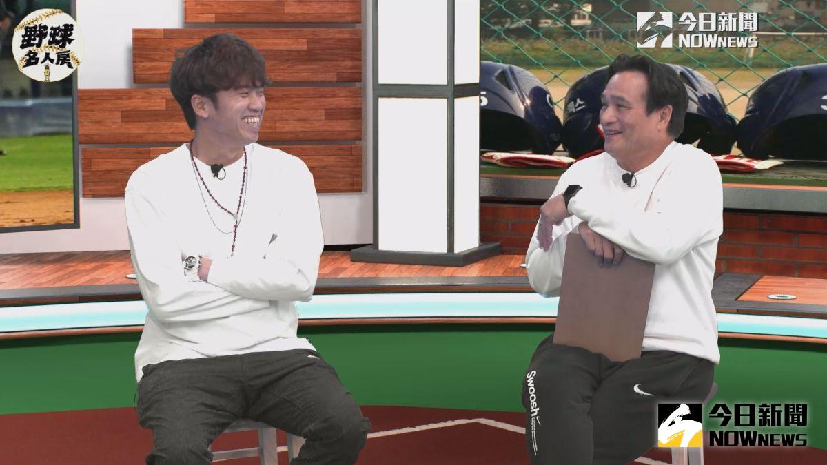 ▲王威晨透過節目讓粉絲知道東哥是他在棒球路上的貴人。（圖／沈傳恩 攝）